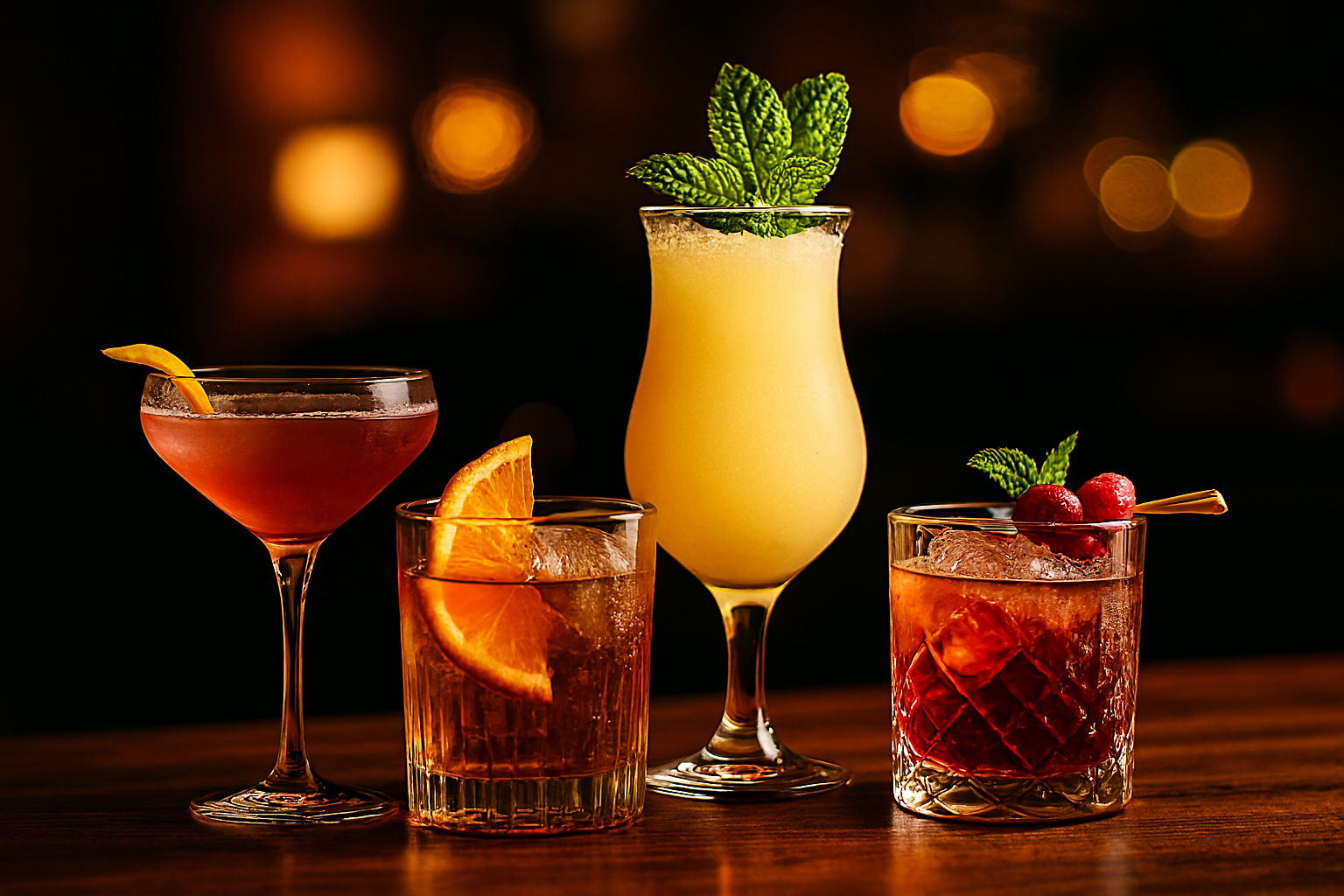 Handcrafted Cocktails